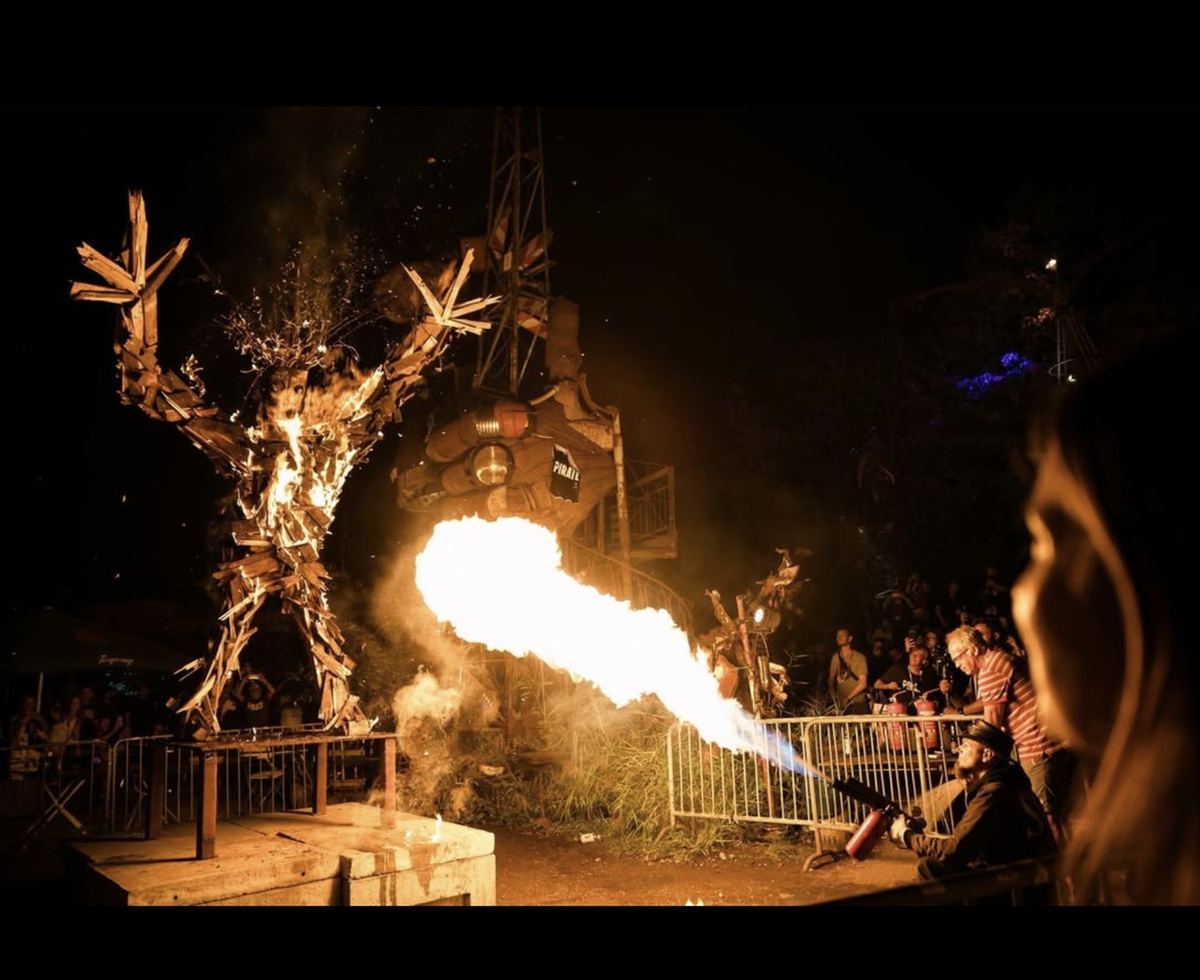 Abendstimmung beim PIRATE Summit